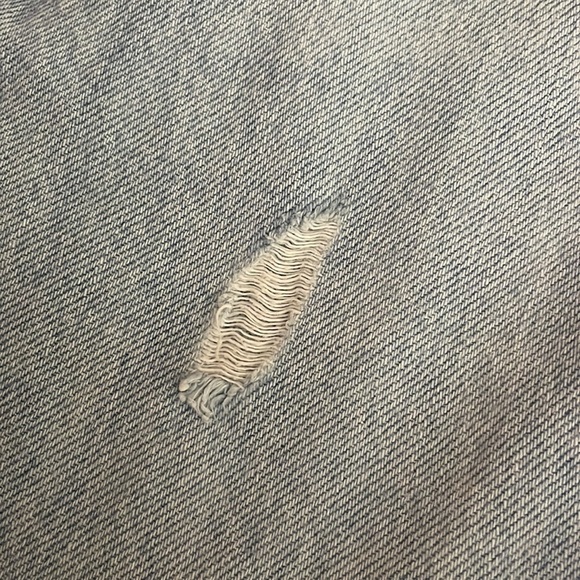 Old Navy distressed Jeans - O.G. Straight Highrise - size 14 plus - button fly - Picture 14 of 14